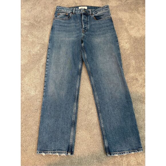 NWOT Ba&Sh straight leg lady jeans, Sz 4 $220 C24 - Picture 2 of 9